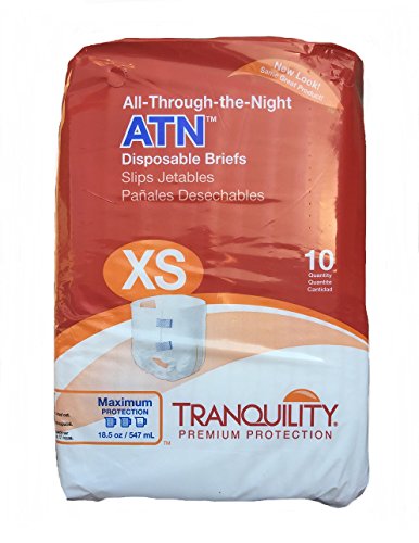Tranquility ATN Adult Briefs - X-Small 100/cs