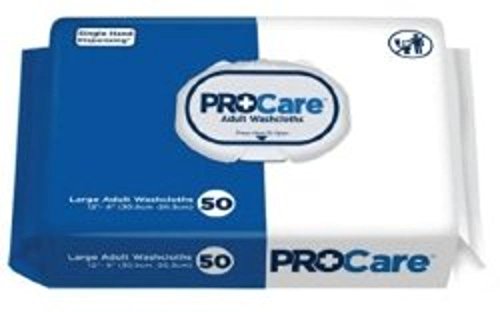 First Quality Personal Wipe ProCare 8 X 12" Soft Pack (#CRW-050, Sold Per Pack)