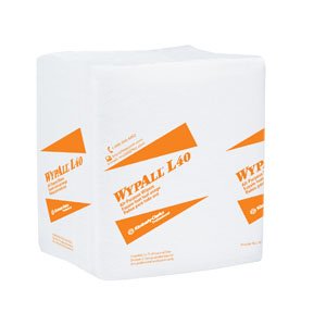 1034065 PT# 5701 Wiper Ap Wypall L40 Cleaning Sup 12.5x13" 1/4 Fold Wht 1008/Ca Made by Kimberly Clark Professional