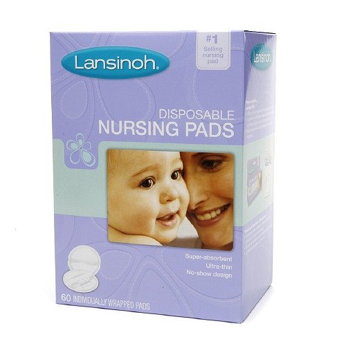 Lansinoh Nursing Pads Stay Dry 60 Each ( Pack of 8 )