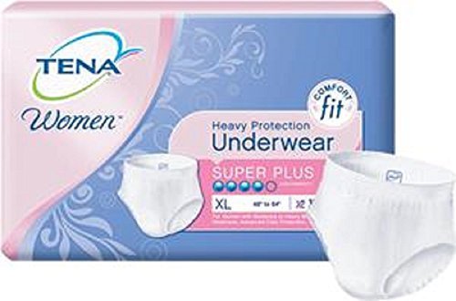 Tena 54950 Extra Large Protective Underwear Super Plus Women 56/Case by Tena