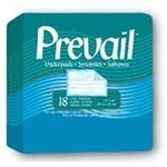 First Quality Prevail Premium Fluff Disposable Underpad Large 23" x 36"