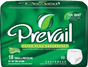 Protective Underwear - Prevail Super - Small Medium - 36 ct. #FQPVS512, #FQPVS512CA