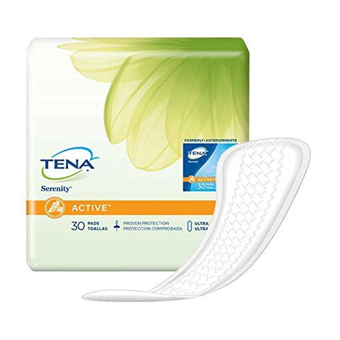 Units Per Case 180 Tena Serenity Light Pads Absorbency Light DriActive(TM) Slender Pad SCA Hygiene Products 46500 by SCA - 3 Kings Medical Supplies