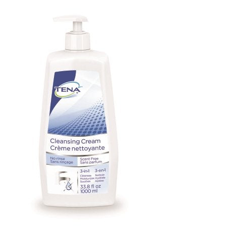 SCA Shampoo and Body Wash Tena 33.8 oz. Unscented Pump Bottle (#64343, Sold Per Case)