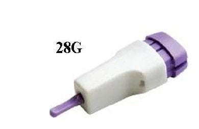 ReliaMed Safety Lancet 28G Disposable - ZPL30028S Box of 100 x 3 packs - 3 Kings Medical Supplies