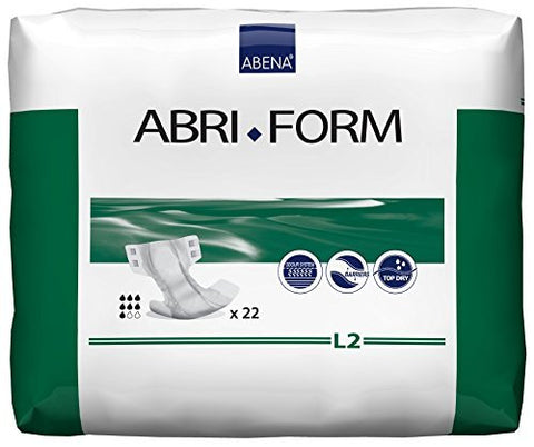 Abena Abri- Form Comfort - L2 100-150cm hip/waist size, All-In-One, 3100ml by Abena