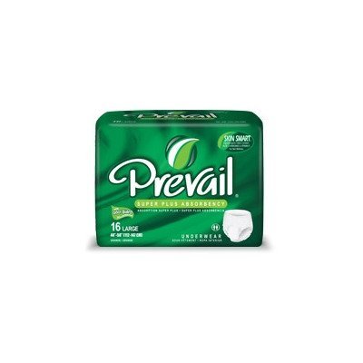 First Qual 51443100 Absorbent Underwear Prevail Super Plus Pull On X-large Disposable Super Absorbency Pvs-514 Box Of 56