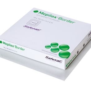 Mepilex Border Post-Op Self Adherent 4" X 12"