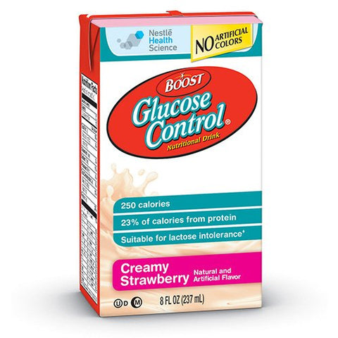 Boost Glucose Control Strawberry Brikpak 27 X 8oz Case
