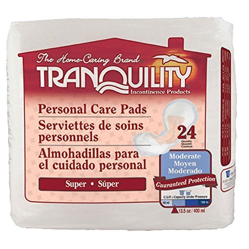 Tranquility 2380-Case Tranquility Super Personal Care Pad 96/case by Tranquility