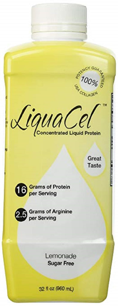 Liquacel Liquid Protein Sugar Free Lemonade, LEMONADE 32 oz