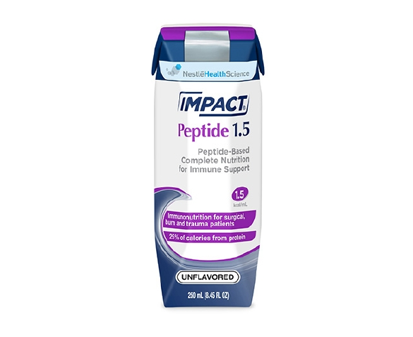 Nestle Impact Peptide 1.5 - Unflavored - 250mL - Case