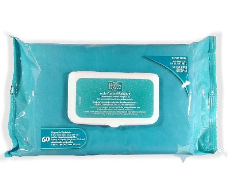 Sani Professional® Hygea Adult Wash Cloths, 1-Ply, 8" x 12", White 540 Count