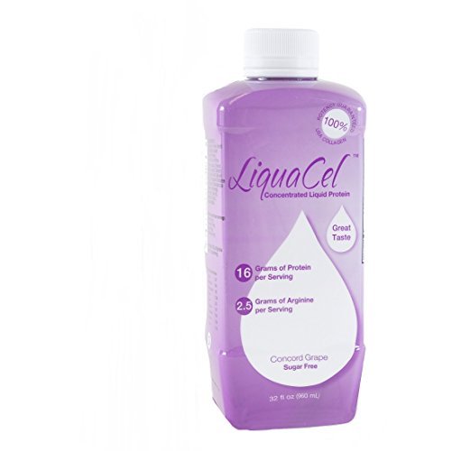 Liquacel Protein 32 oz grape flavor