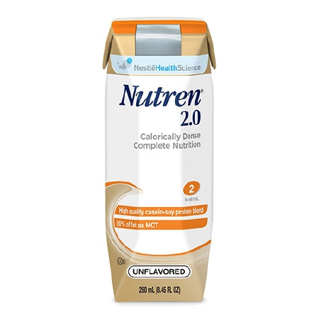Nutren 2.0 Cal Formula, Unflavored, 250 ml., (Formerly Nutren 2.0 Vanilla) - ...