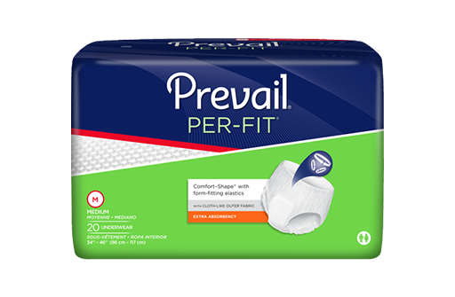 Prevail Per-Fit: Extra Absorbency Protective Underwear Case, X-Large