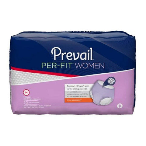 Prevail Per-Fit Women Absorbent Underwear X-Large Disposable Mod Absorbency - PK/14