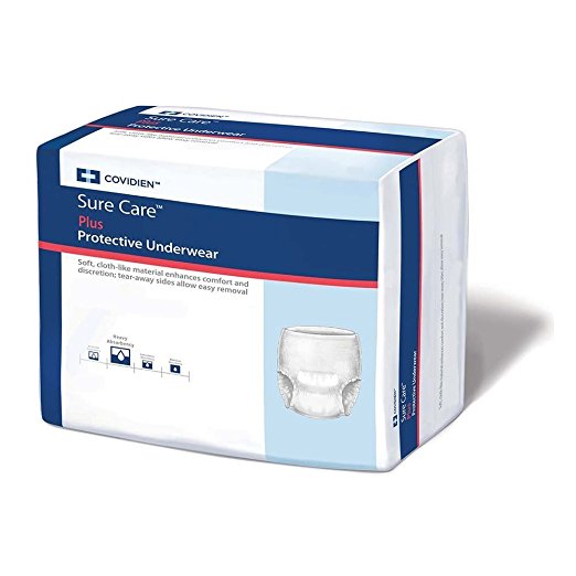 Underwear Disposable Medium 34 -46 (4 pks/20 per case)
