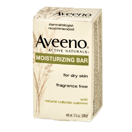 Aveeno Moisturizing Bar w/Natural Colloidal Oatmeal Fragrance Free, 3oz (5 pk)