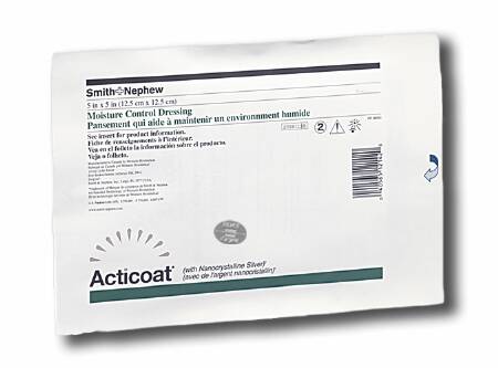Acticoat 7 Day Wound Dressing 6 X 6,Sold By Box of 5