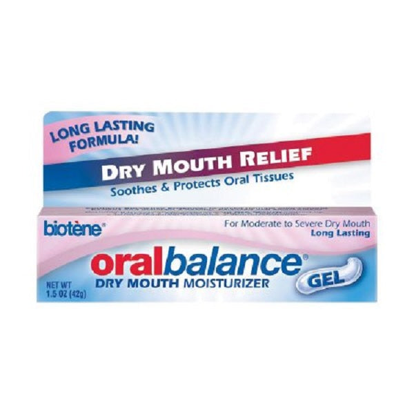 Biotene OralBalance Moisturizing Gel Flavor-Free, Alcohol-Free, 1.5oz (Pk of 3)