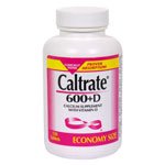 Caltrate 600 + D - Calcium with Vitamin D Supplement - 800 IU / 600 mg Strength - Tablet - 120 per Bottle-McK