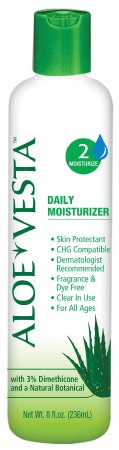 Aloe Vesta Skin Conditioner and Daily Moisturizer, 8 oz Bottle - Pack of 3