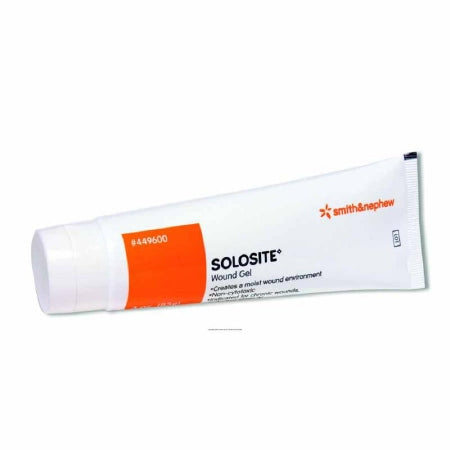 Smith & Nephew 449600 SOLOSITE Gel for Hydrogel Wound Dressing with Preservatives, 3 oz. Tube (Pack of 12)
