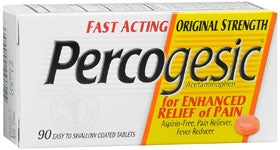 Percogesic - Pain Relief - 325 mg / 12.5 mg Strength - Tablet - 90 per Bottle-McK