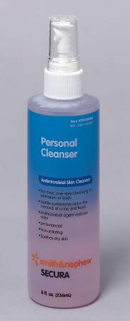 SECURA Antimicrobial Perineal Skin Cleanser (8 OZ ) 24 Each / Case