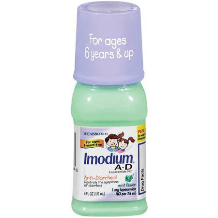 Imodium A-D Diarrhea Medicine, Liquid, For Children, Mint Flavored, 4 oz
