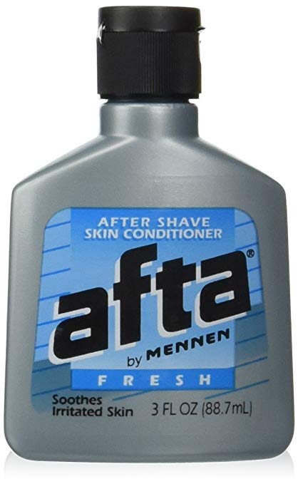 Afta by Mennen After Shave Skin Conditioner, Fresh 3 oz (88.7 ml) Pack of 4
