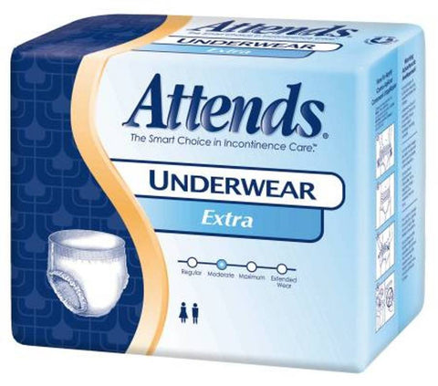 'CS/72 Attends Underwear Extra Absorbency Large 44-58" 170-210 lbs AP0730 Case
