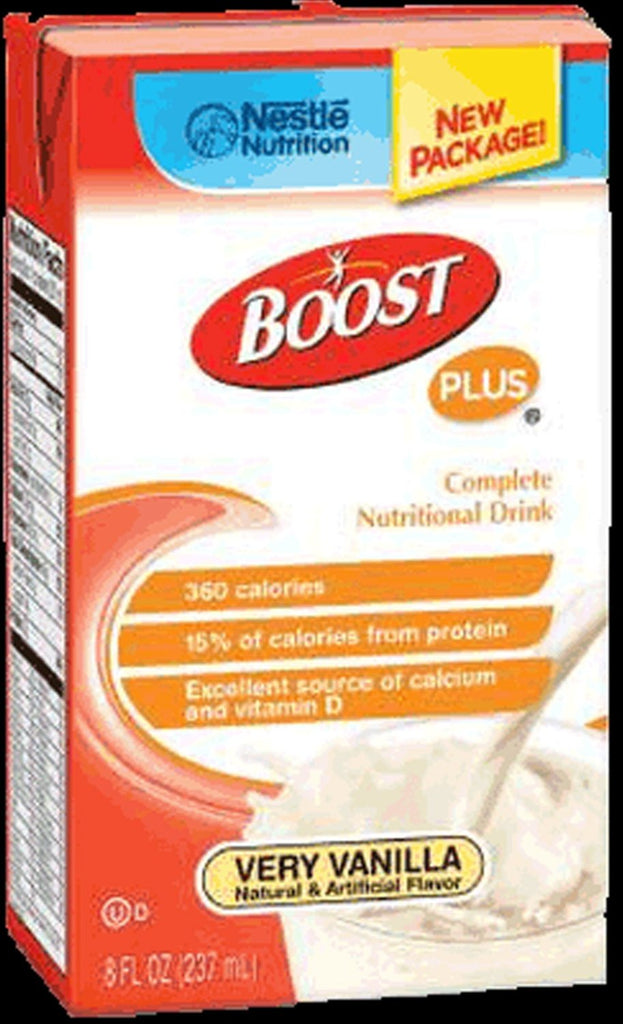 Boost Plus®, Vanilla 237 ml (8 Fl Oz), 27/case