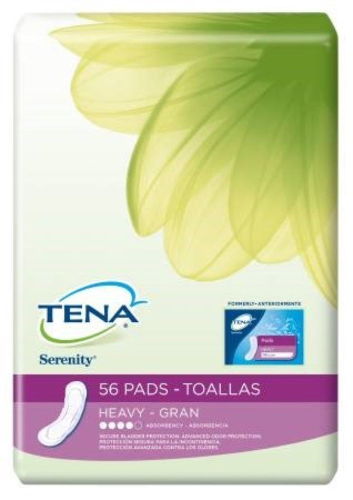 Tena Serenity Bladder Control Pads Heavy/Regular/Economy Pack/Pack of 56