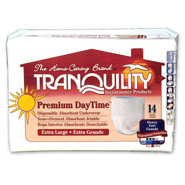 Tranquility Premium DayTime Pull-On Diapers Size Extra Large (XL) Pk/14