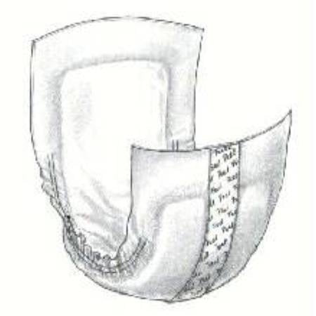 Undergarment Maxicare Beltless W/Adhesive Strip, 120 ea