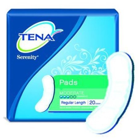 TENA Serenity Bladder Control Pads - Heavy Long - Case of 117 - SCT54295