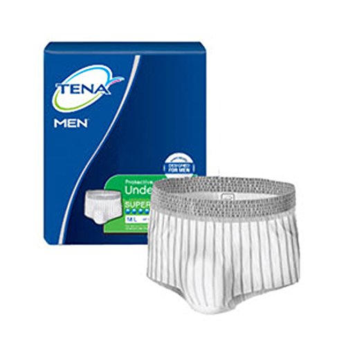 Special 4 packs of Tena Mens Protective Underwear Med/Large - 16 per pack - SCA Personal Care 81780