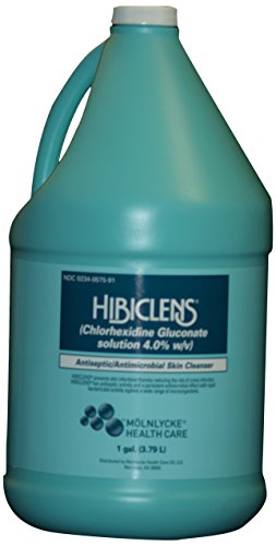 Hibiclens anti-microbial skin cleanser, 1 Gallon (Pack of 4)
