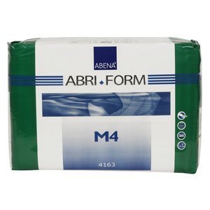 Abri Form Comfort M4 Adult Brief, Medium 28" - 44" (Bag of 14) by ABENA NORTH AMERICA, INC