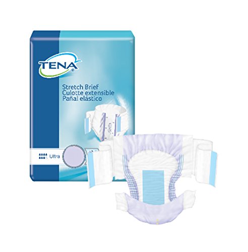 Tena 61390 2XL Stretch Briefs, Ultra Absorbency 64/case by SCA Personal Care