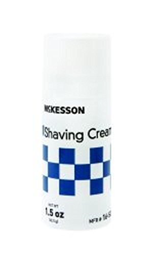 MCKESSON Shaving Cream 1.5 oz. Aerosol Can (#16-SCF15, Sold Per Case)
