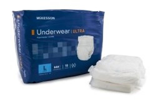 MCKESSON Absorbent Underwear McKesson Pull On Large Disposable Heavy Absorbency (#UWBLG, Sold Per Bag)
