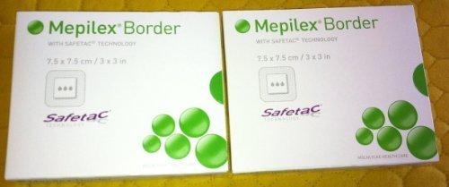 Sc295200 Mepilex Border 3 X 3 Self Adherent Dres Thin, Comfortable, Self-adhe...