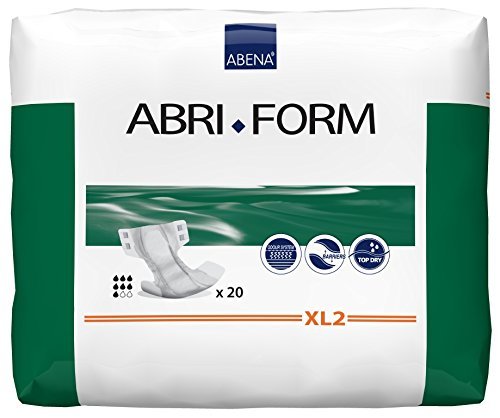 Abena Abri- Form Comfort - XL2 110-170cm hip/waist size, All-In-One, 3400ml by Abena