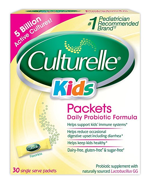 Culturelle Kids Packets Daily Probiotic w/ Lactobacillus GG, 30 Count