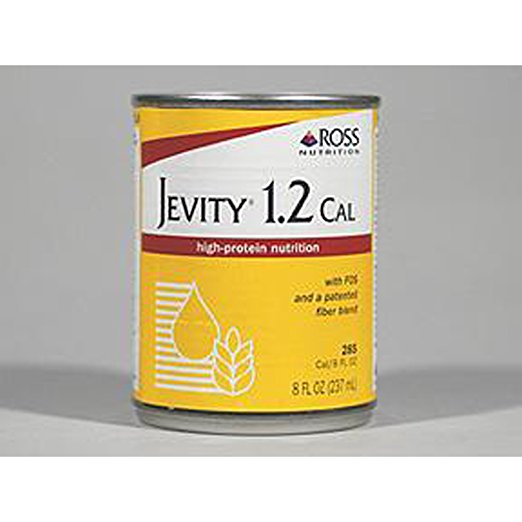 Jevity 1.2 Cal High Nitrogen Liquid Formula with Fiber Ready To Use, 53118 - 8 Oz / Can, 24 Cans