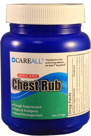 CareAll - Chest Rub - Ointment - 3.53 oz.-McK, 1 Each
